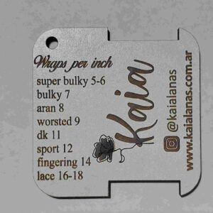 Mini medidor de hilados