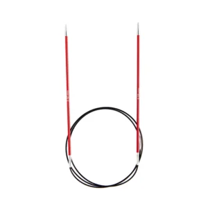 Aguja FIJAS   80 cm Zing Knit Pro